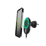 MagVent Magnetic Wireless Fast Charging Mount for iPhone 14 | Vent | Black