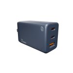 CARGADOR 65W GAN WALL CHARGER BLUE